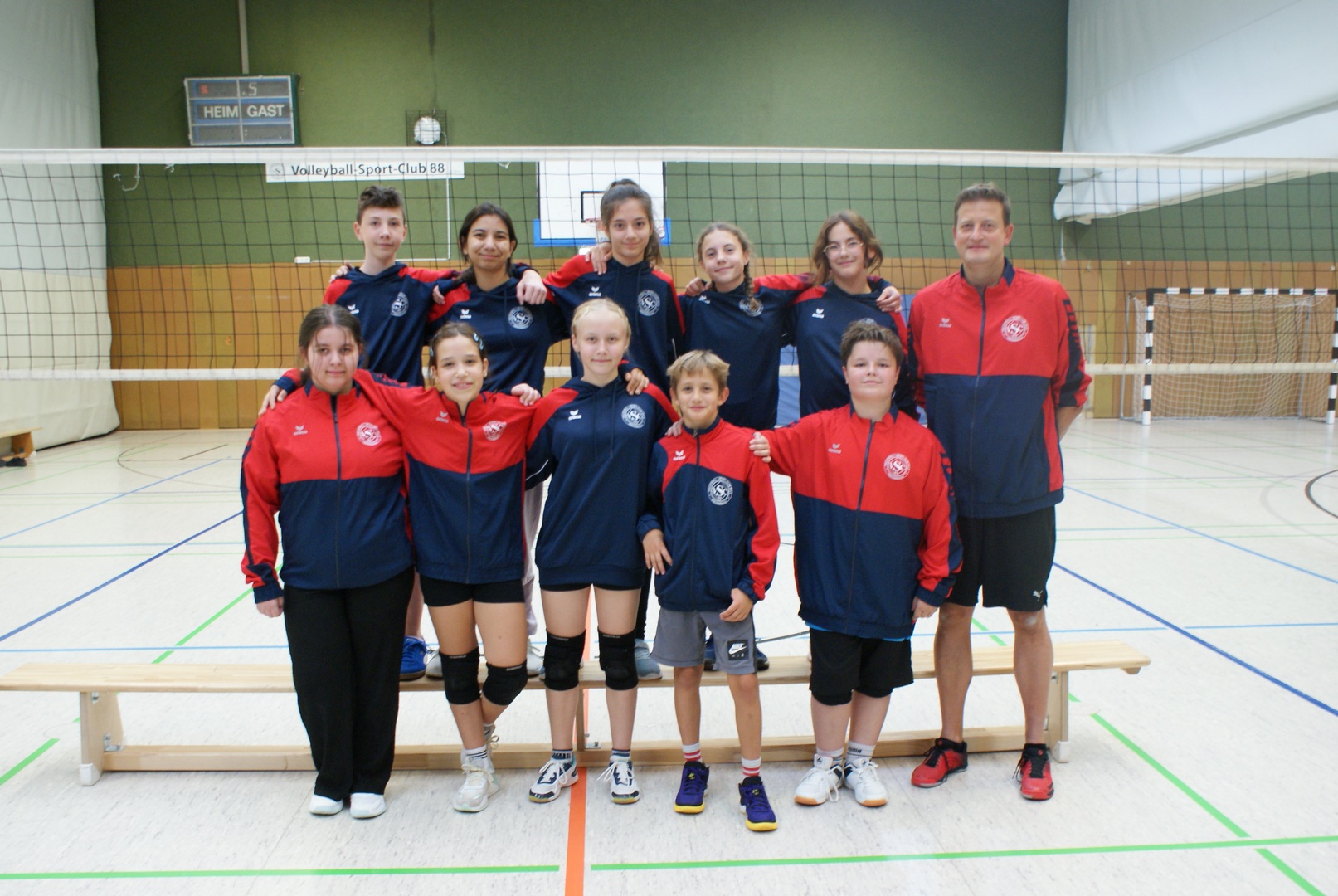 Mannschaftsfoto mixed U14 30.09.2025